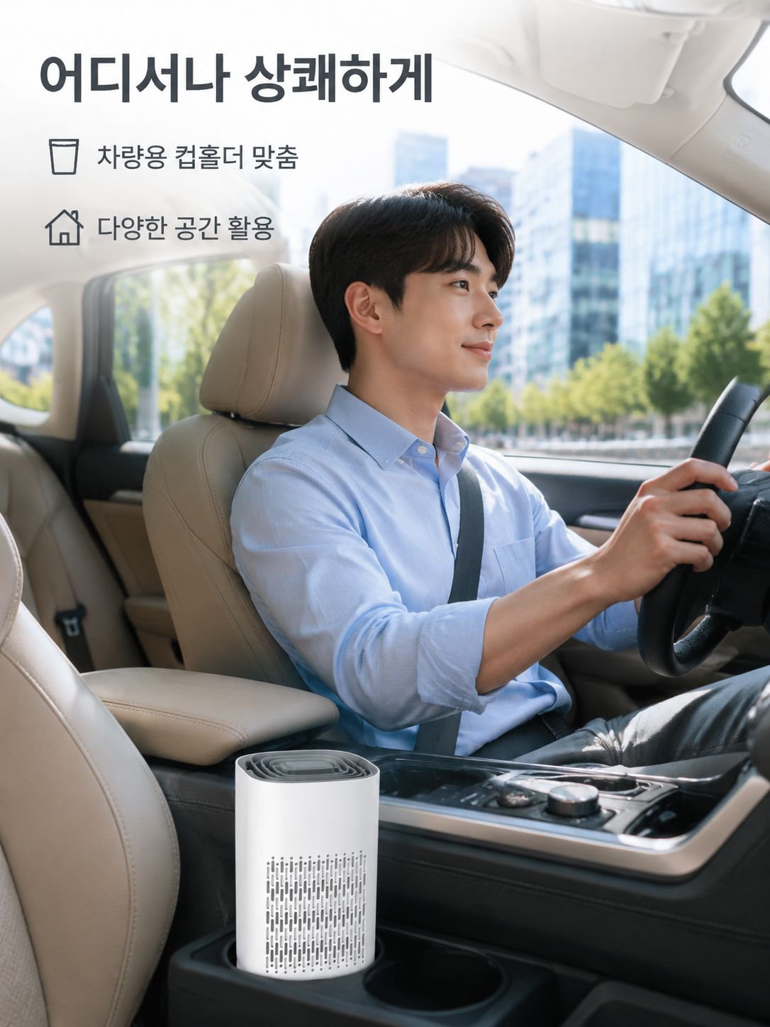 휴대용 스마트 저소음 공기 청정기