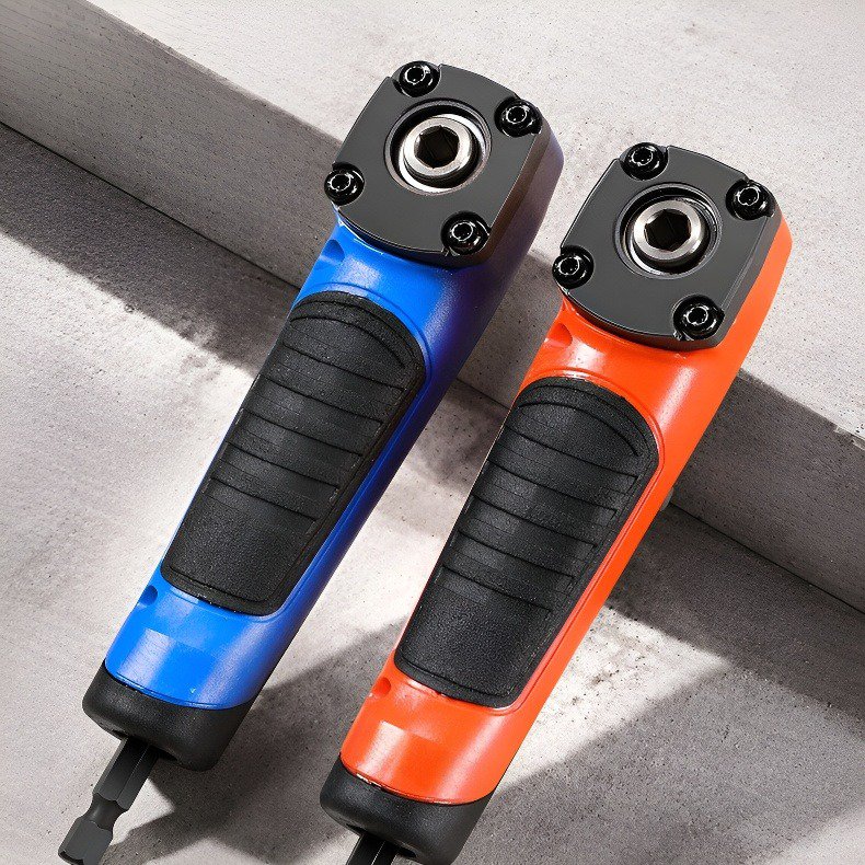 Tournevis électrique à angle droit multifonction 90° avec embout de vissage