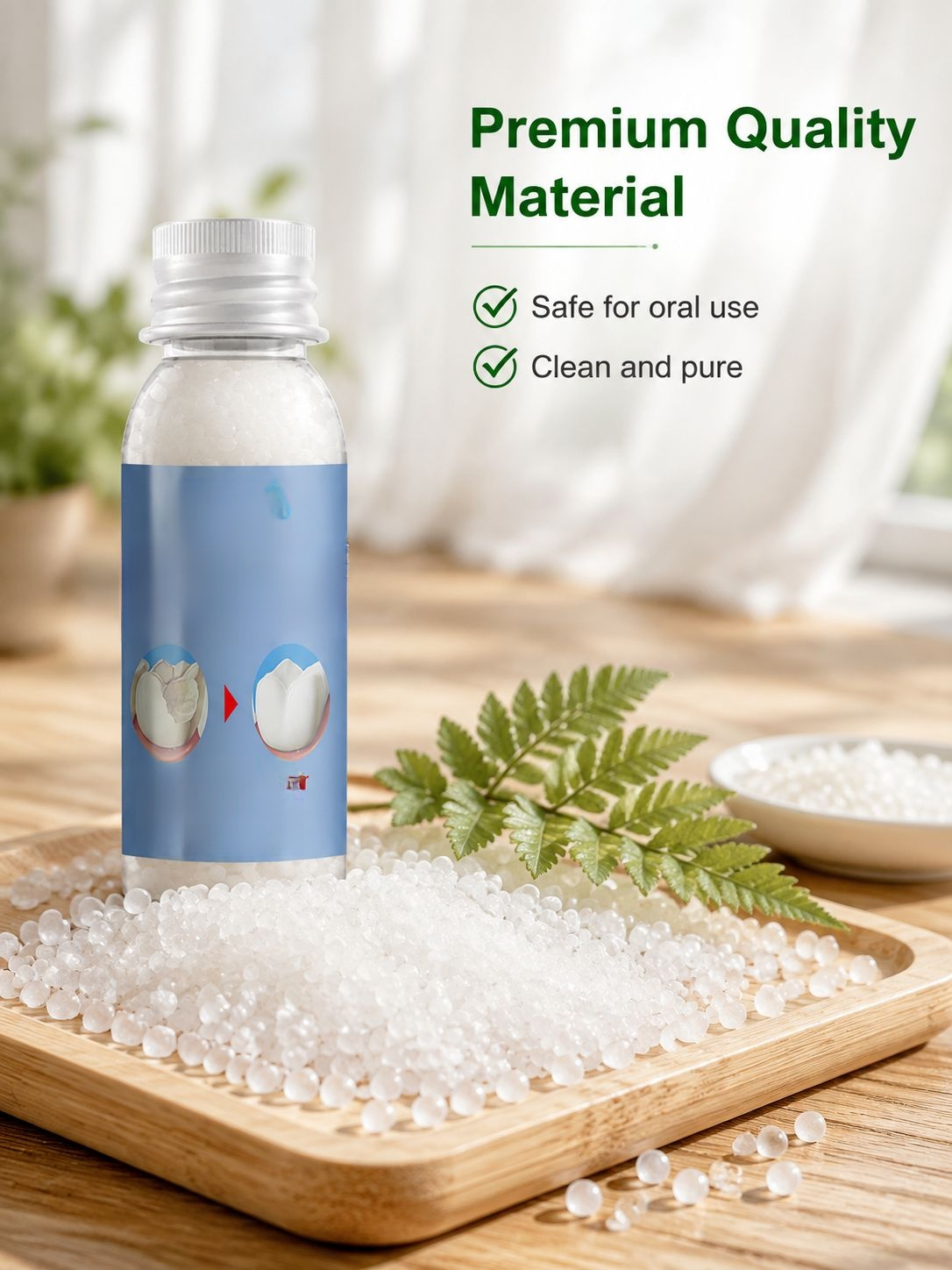 Temporary tooth filling material for quick dental repairs