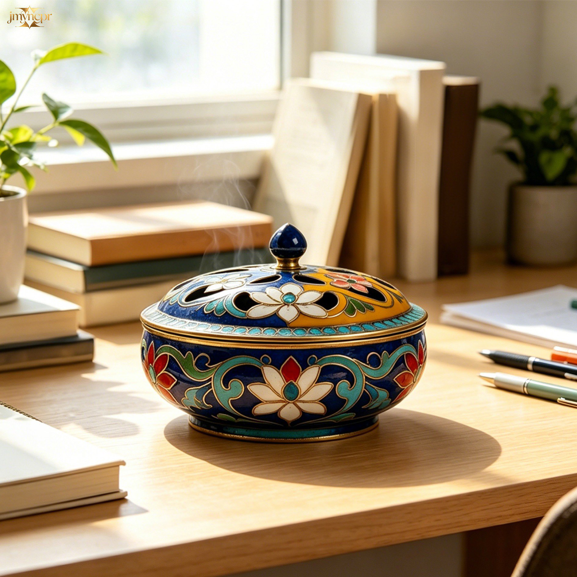 Cloisonné Openwork Storage Boxes (Set of 3)