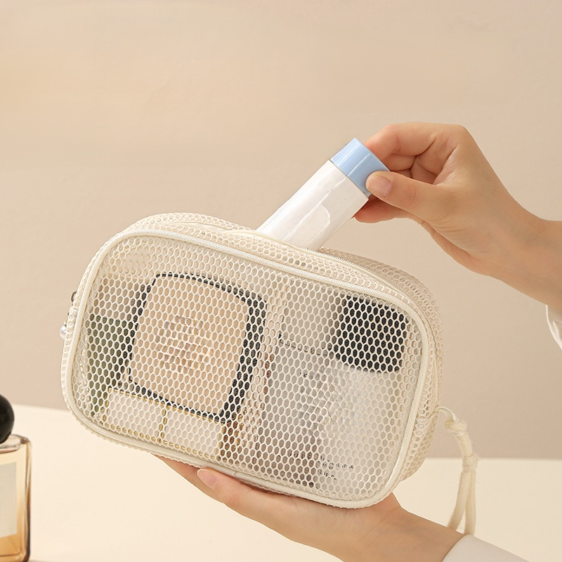 Fashionable Women travel bag organizer bag Adjustable straps Cotton Cosmetic storage Lightweight and