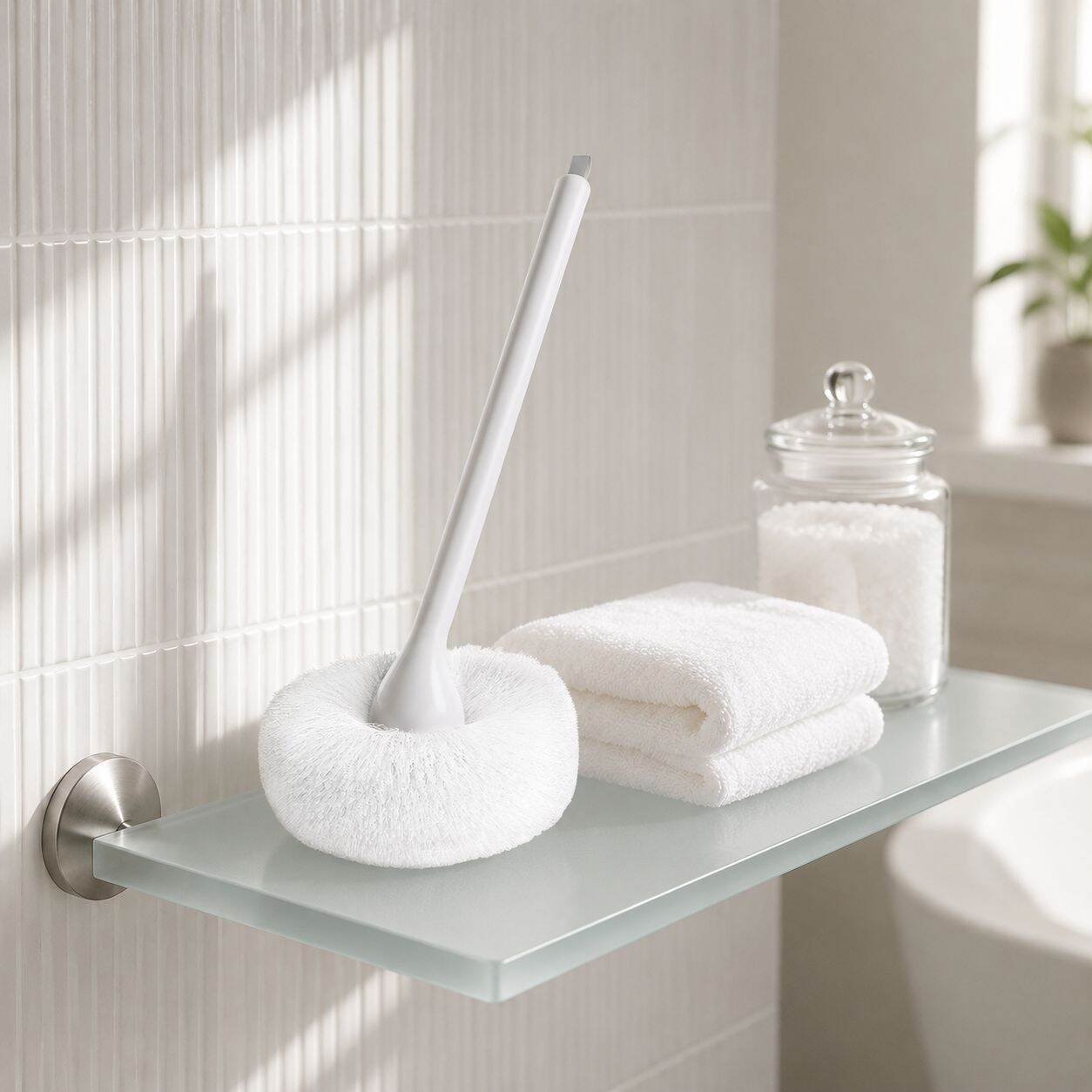 Bathroom Cloud Cleaning Brush