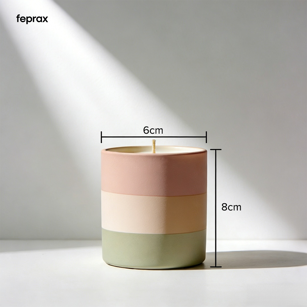 Velas decorativas para el hogar con aroma natural