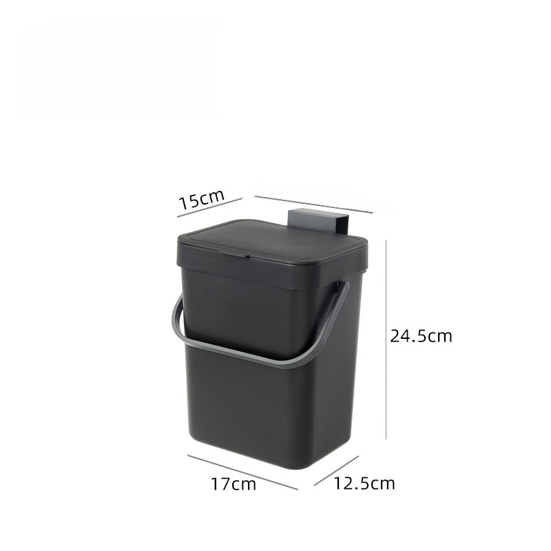 壁掛式廚房垃圾桶收納桶