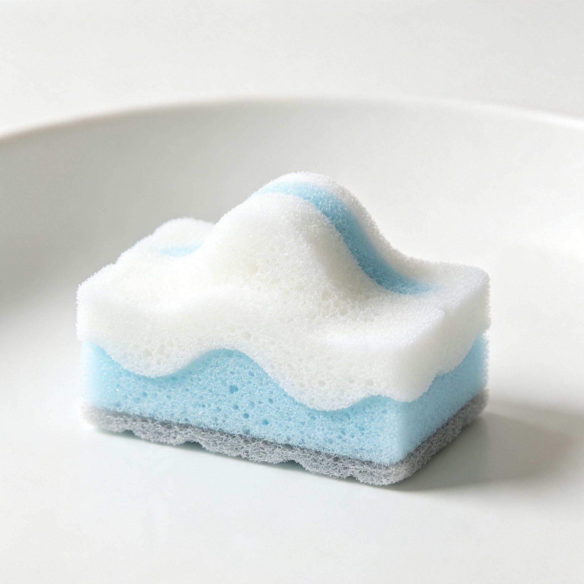Snow Mountain Shaped Cleaning Sponge