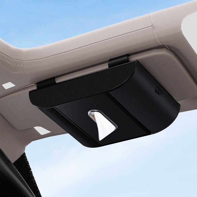 Sonnenblenden-Brillen- und Taschentuch-Aufbewahrungsbox fürs Auto