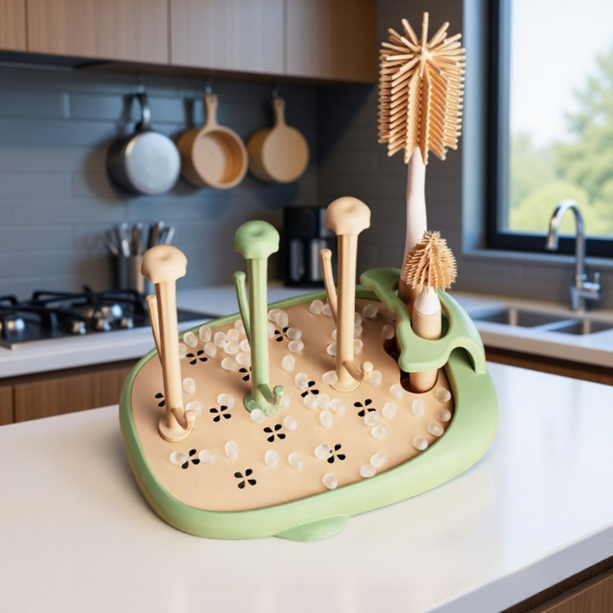 Baby bottle drainer