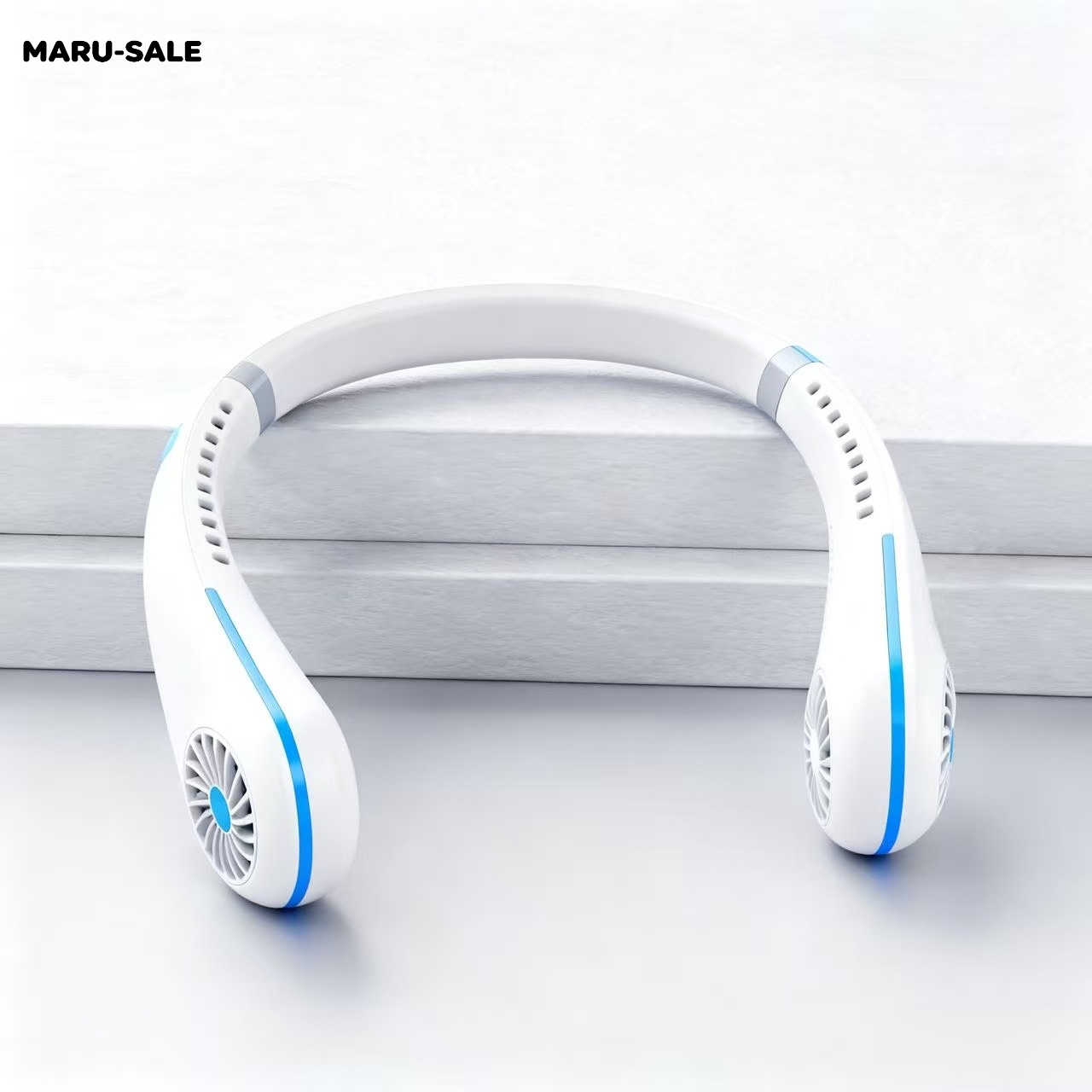 พัดลมคล้องคอสำหรับคนขี้เกียจ ใช้งานง่าย