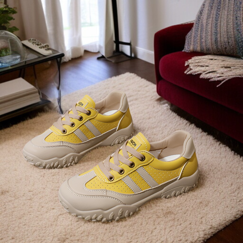 키높이 효과 통굽 운동화