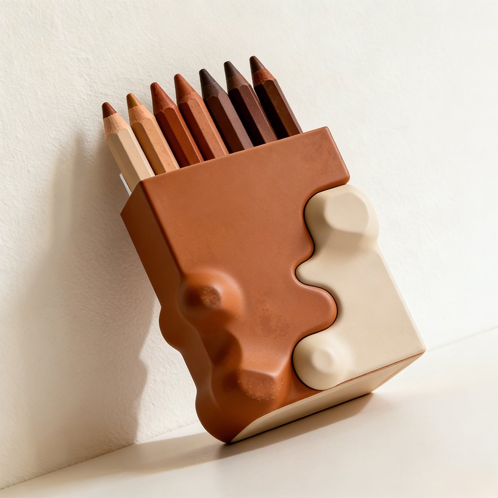 창의적인 필통 세트 (4개)