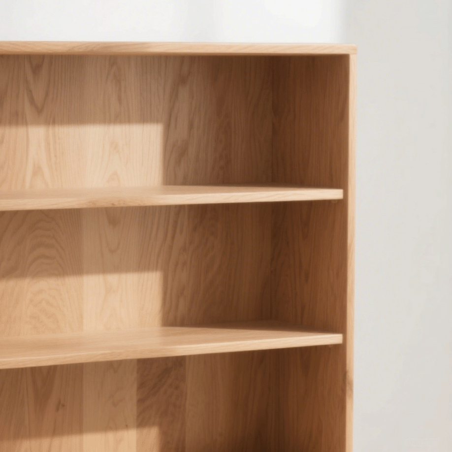 FSC-zertifiziertes Bücherregal aus Massivholz