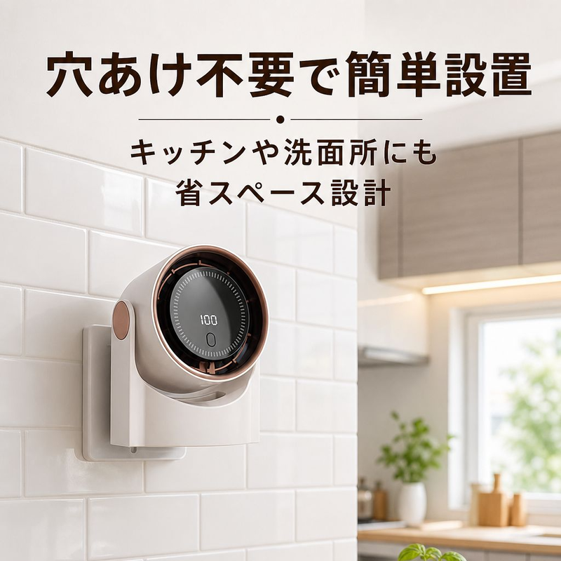 多機能卓上壁掛けサーキュレーター