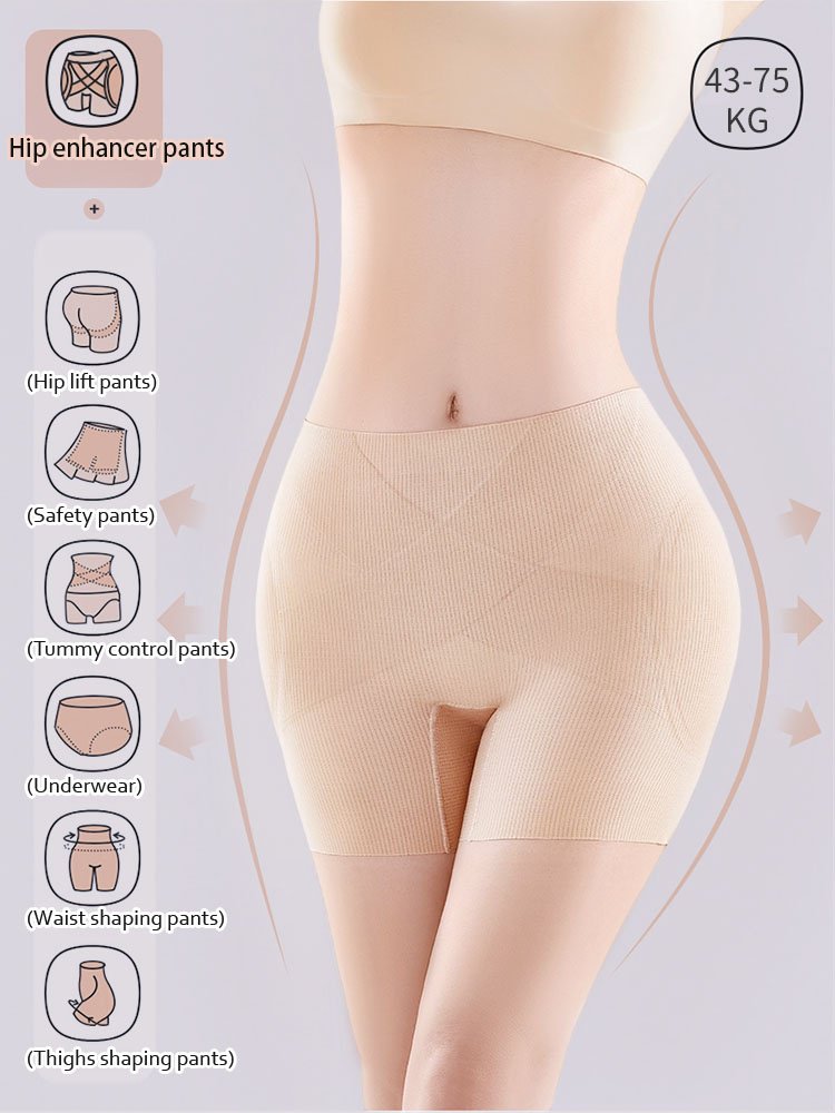 Natural crotch enhancement Shapewear Panties tummytucking pants Good elasticity Traceless Good fit P