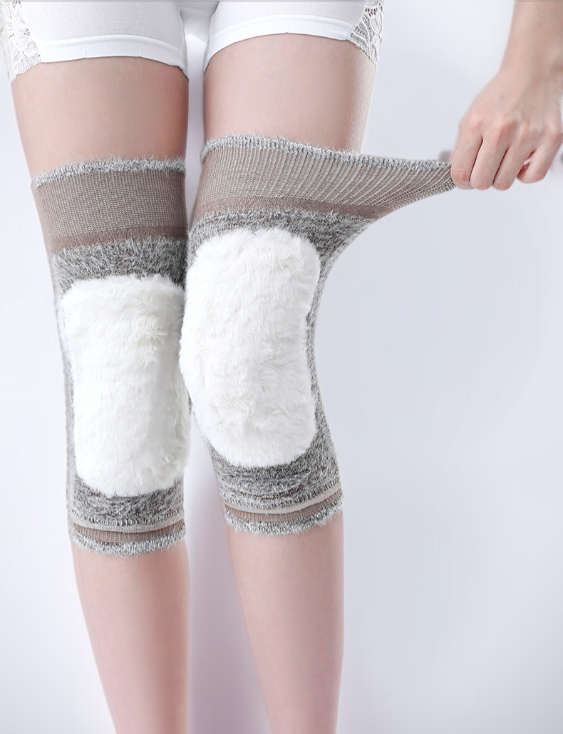Teplé kolenní návleky pro seniory