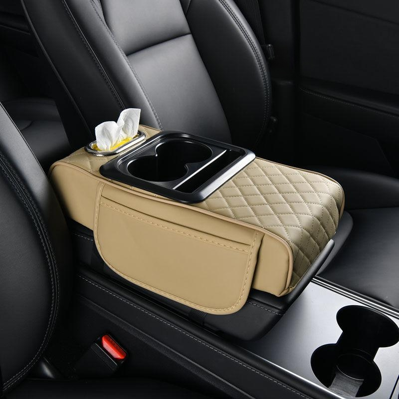  Fashion Car Interior Tissue Box for Armrest Console