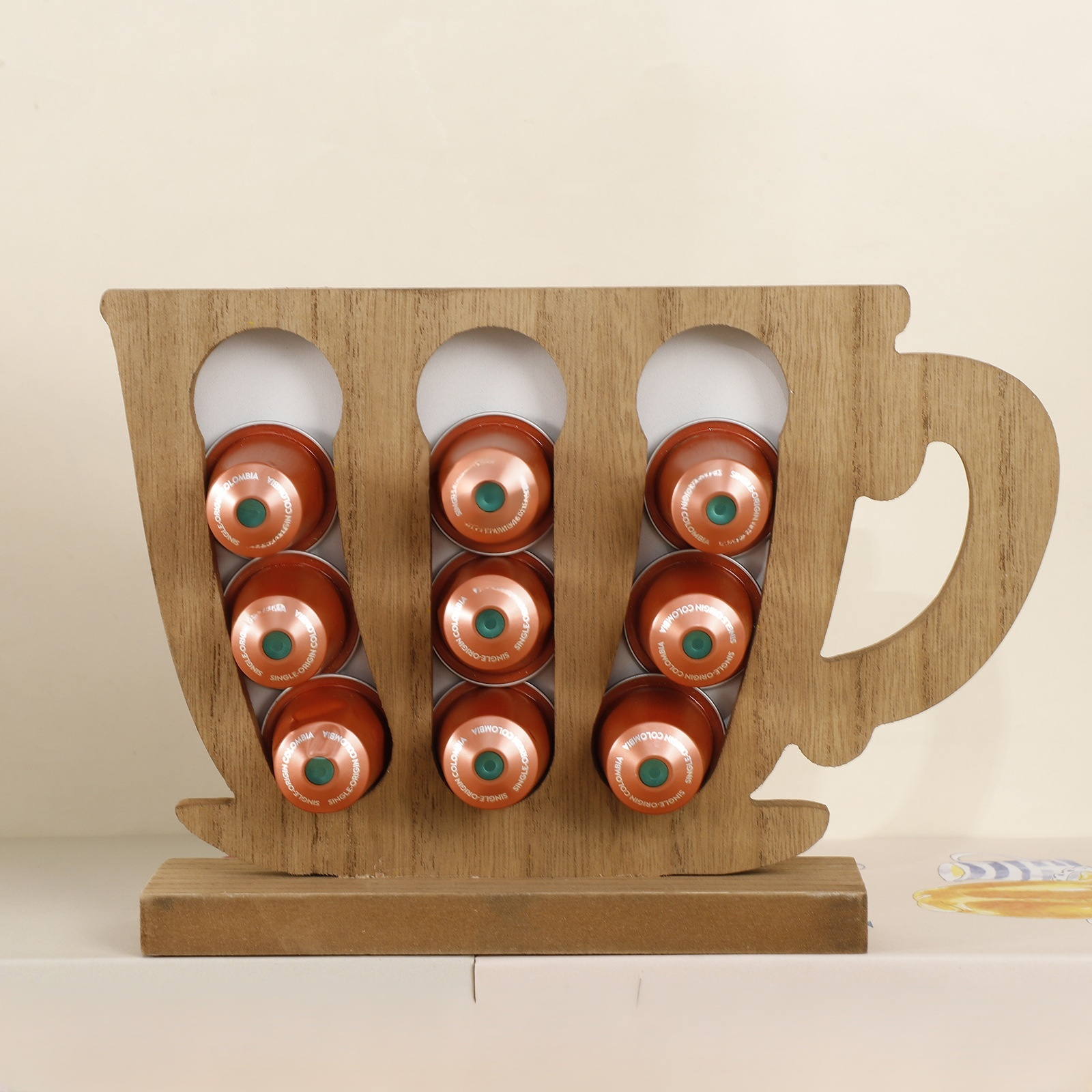 Wooden Decorative Storage Organizer for Home