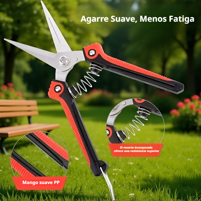 Herramienta de jardinería resistente y duradera