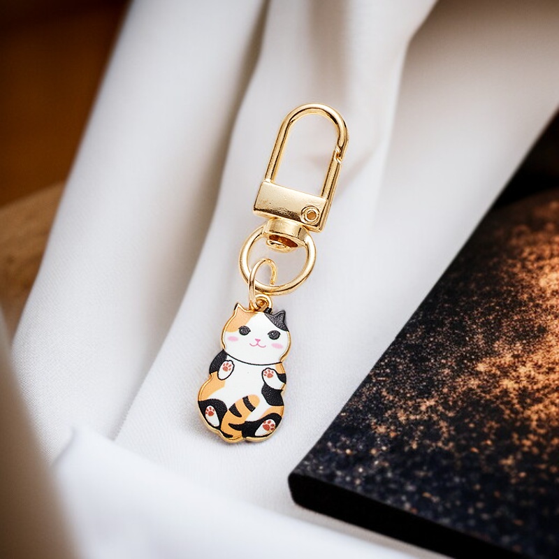 귀여운 고양이 키링