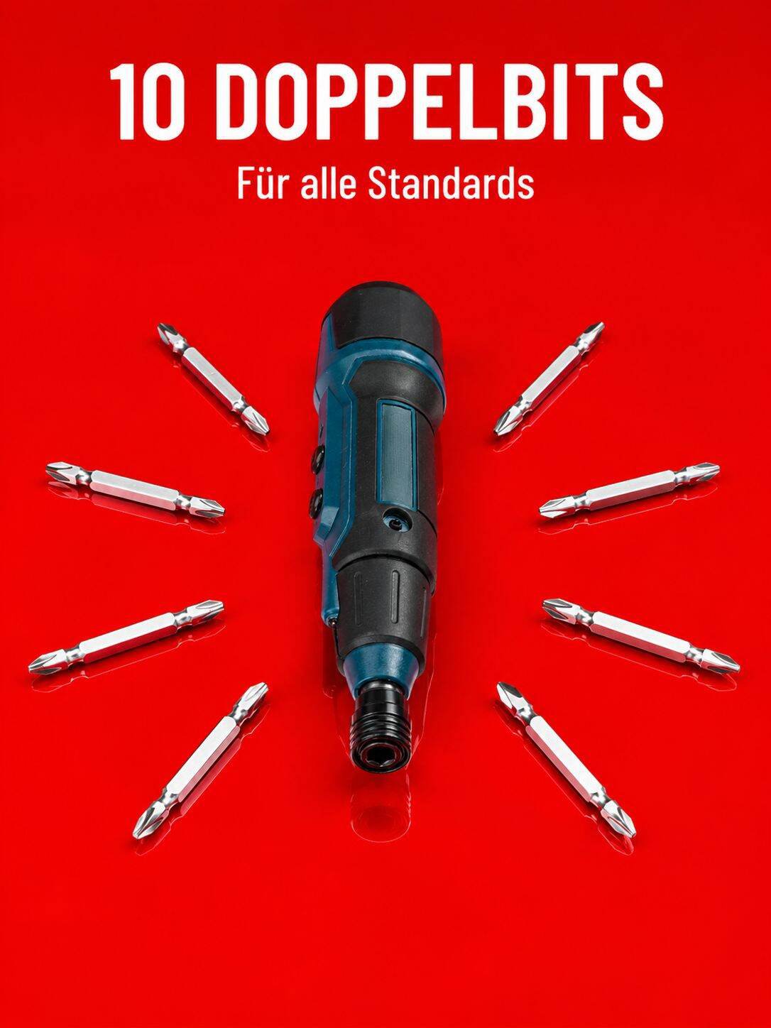 Professionelles Akku-Elektroschrauber-Set