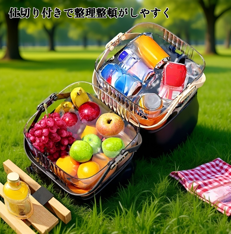 省スペース設計のキッチンキャリーボックス