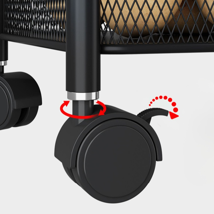 多功能家用移動置物架 