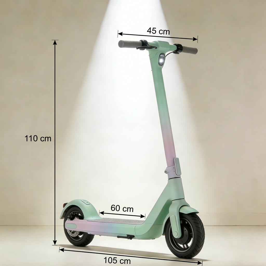 Patinete eléctrico plegable para adultos