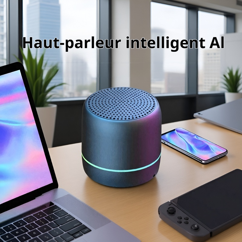Mini enceinte portable avec basses puissantes pour extérieur