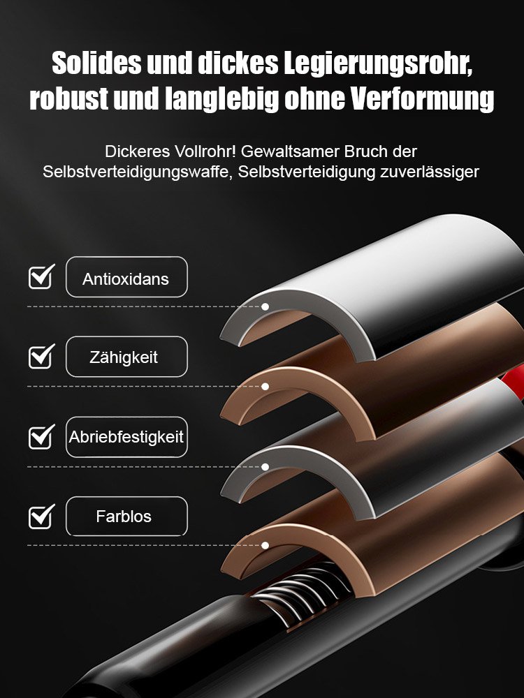 Teleskop-Schlagstock Wanderstock