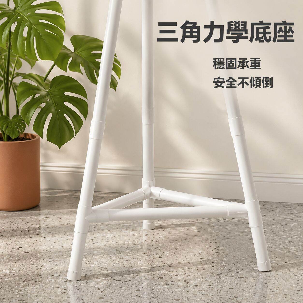  多功能衣架架 經濟型臥室收納衣帽架