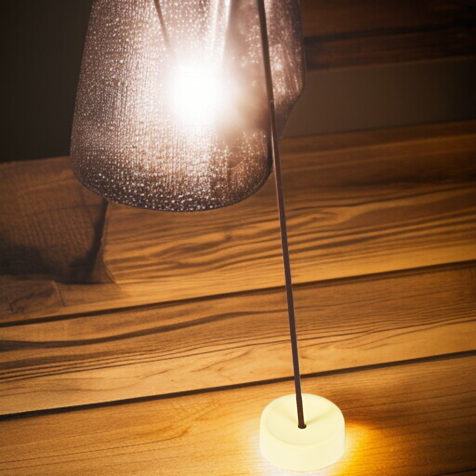 원형 미니 석고 향 플러그