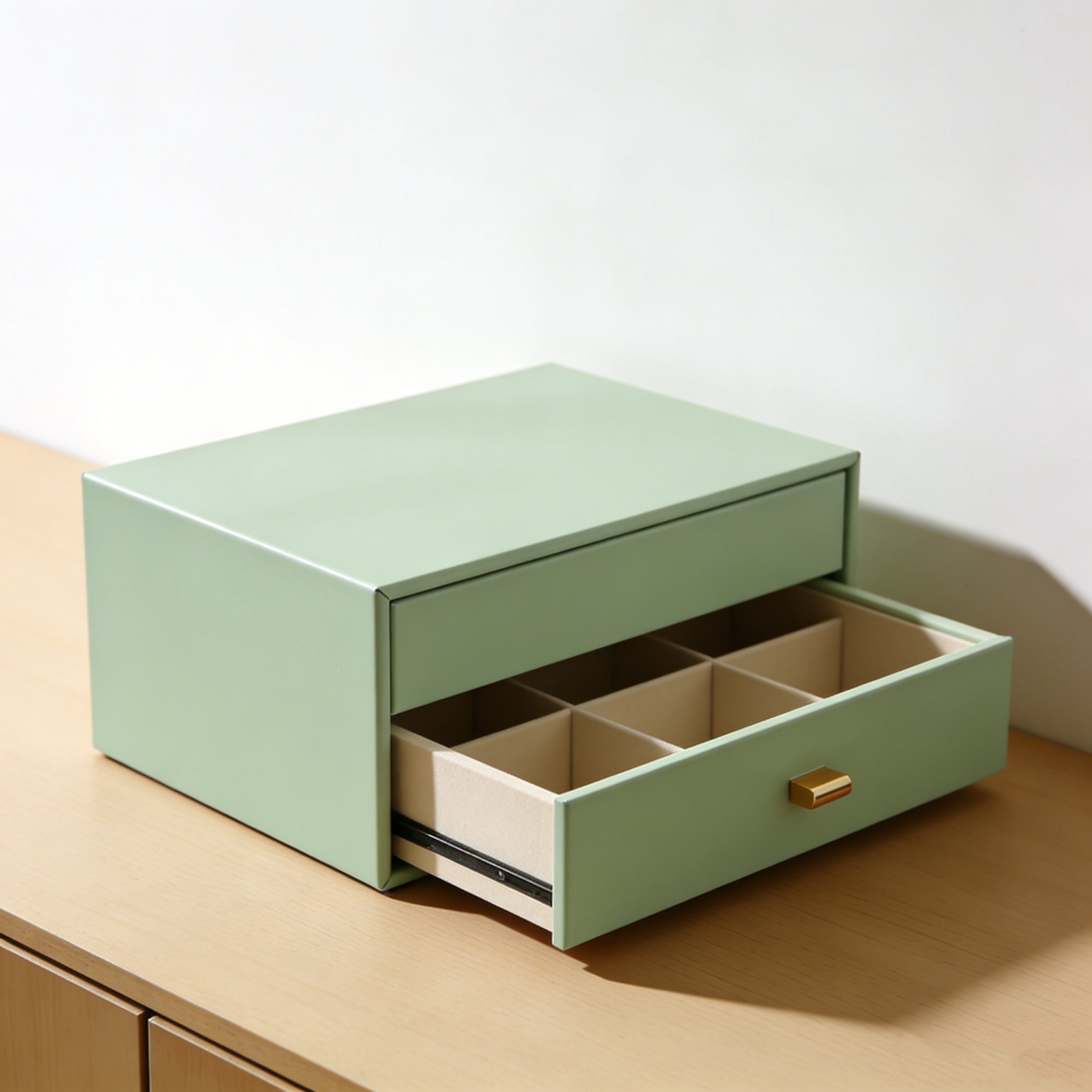 多機能アクセサリー収納ボックス内部