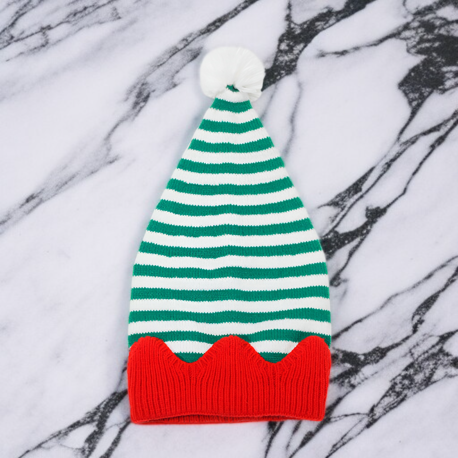 聖誕節提花針織帽