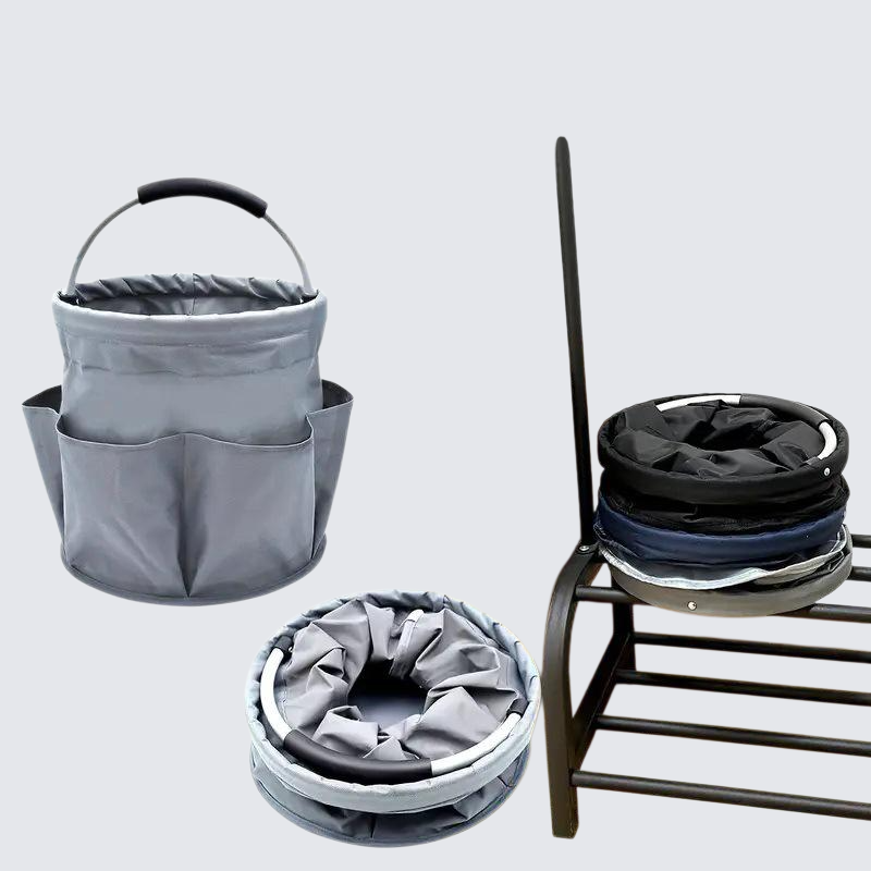 輕便摺疊野餐工具籃旅行收納袋