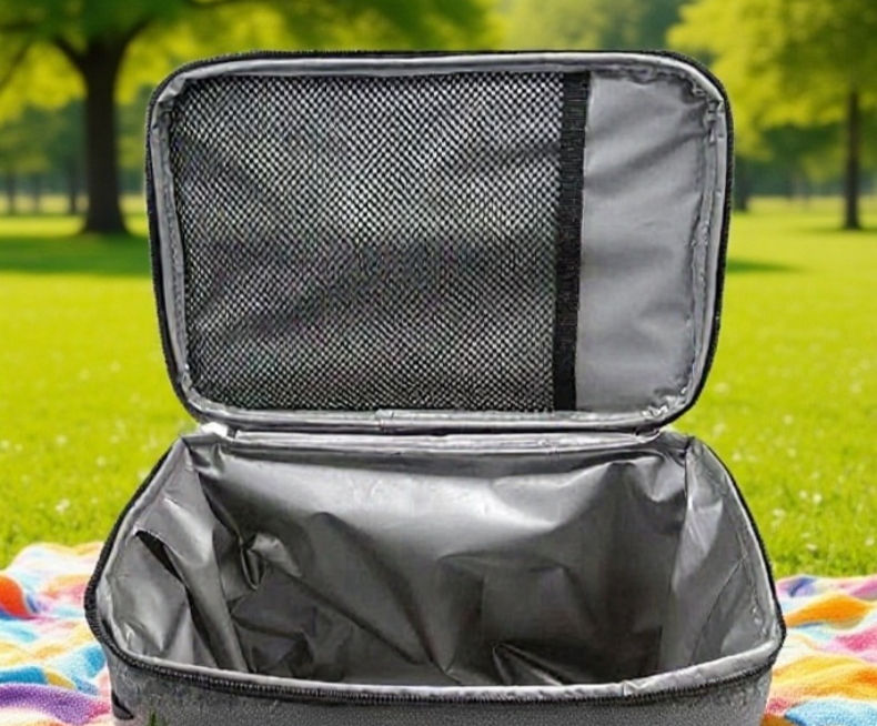 Bolsa de almuerzo portátil tipo bolso y bandolera