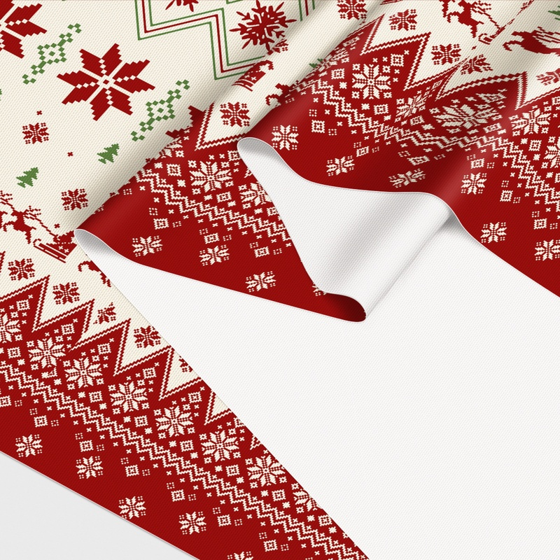 Christmas Decoration Waterproof Table Cover