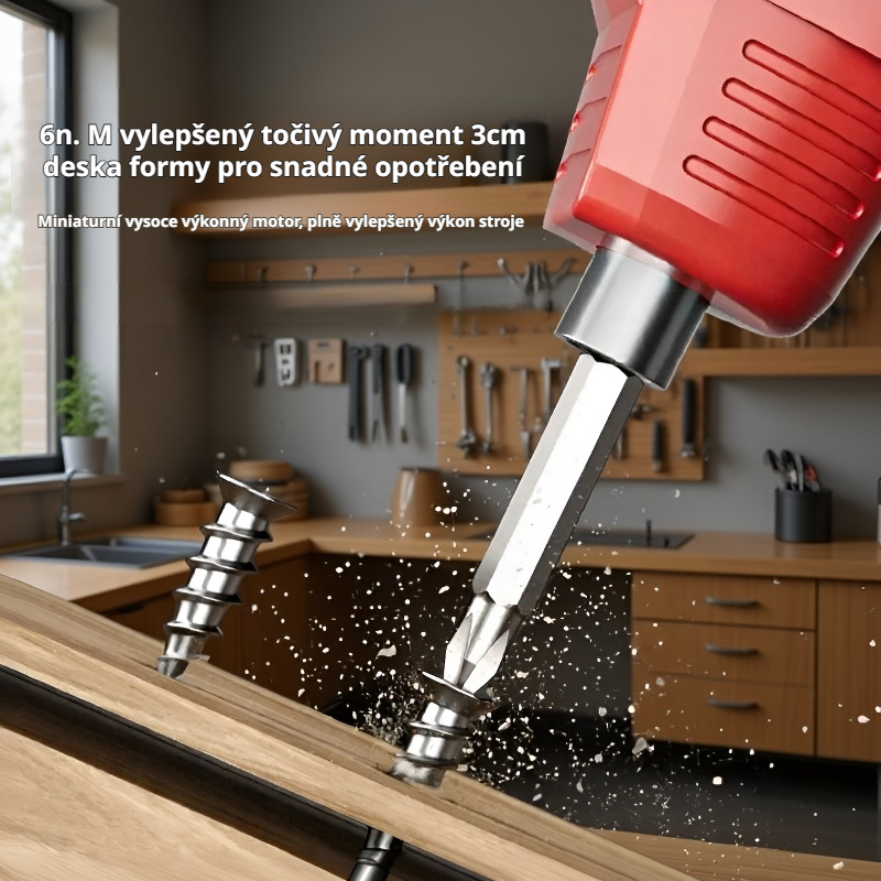 Vysoký točivý moment elektrický šroubovák