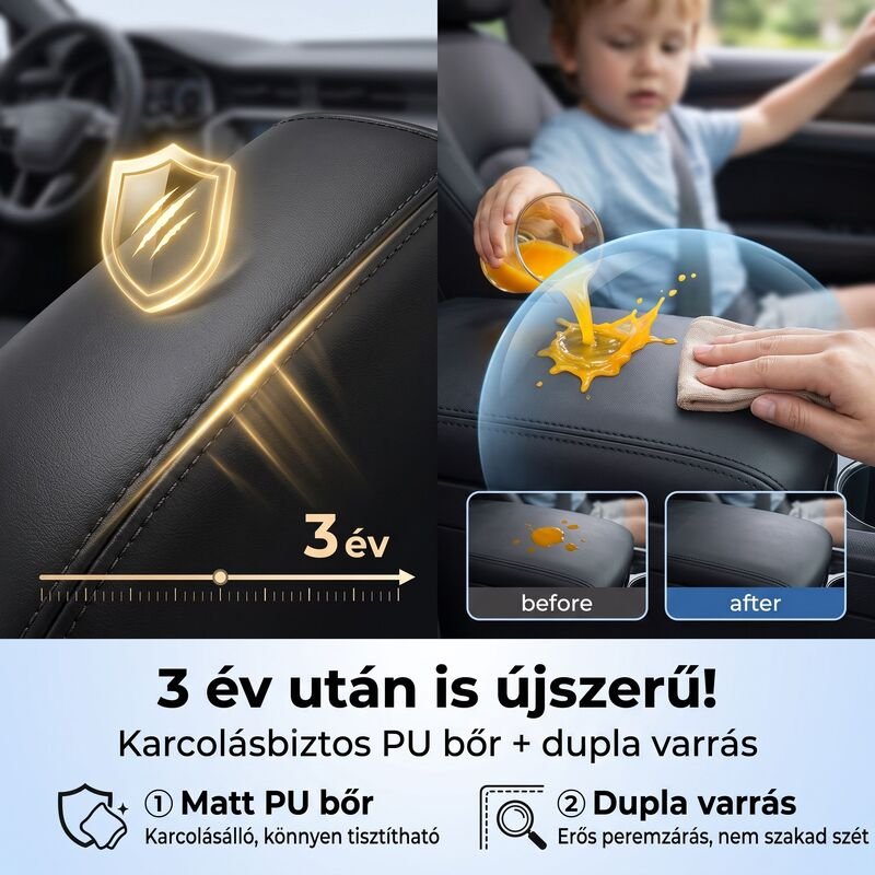 Autós ülés háttámla tároló táska