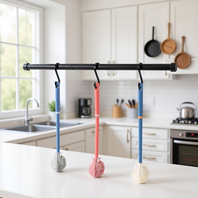 長いハンドル付き掃除ブラシ