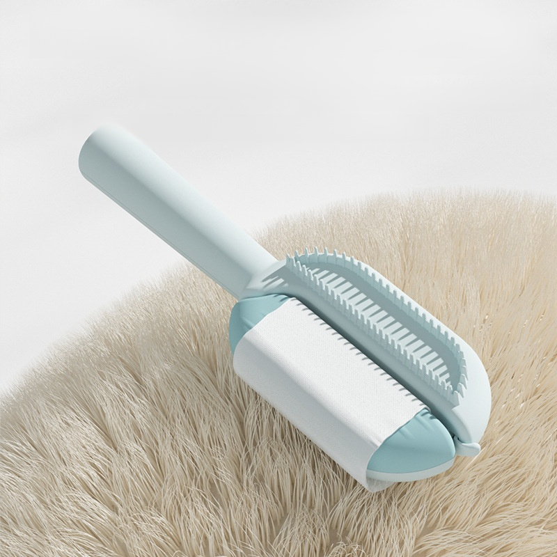 세척 가능한 애완견 털 제거 빗