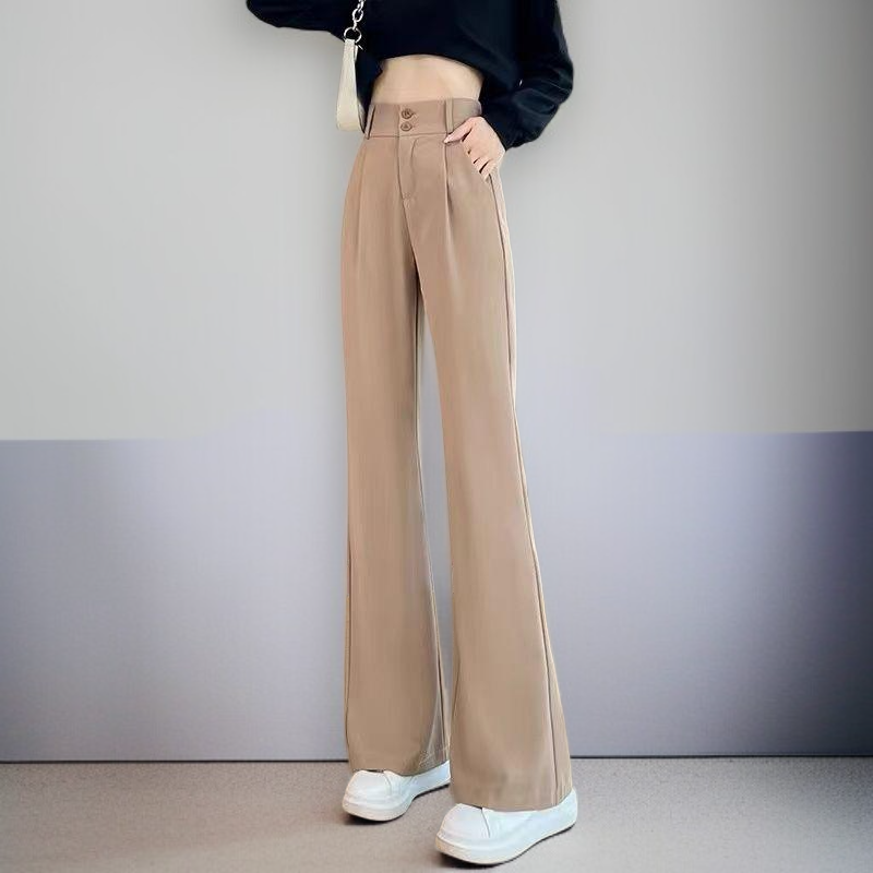 플레어 슈트 팬츠