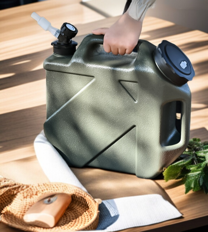 Faltbarer Camping Eimer mit Griff