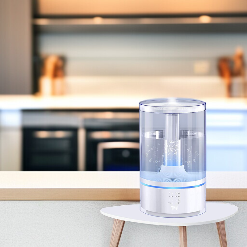 Home Ultrasonic Humidifier with Water Purification and Large Capacity