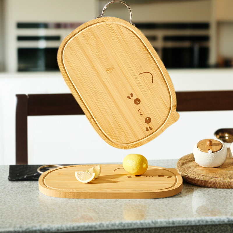 가정용 항균 과일 이유식 도마 원목 곰팡이 방지 귀여운 도마 고양이 주방 필수 과일 이유식 도마
