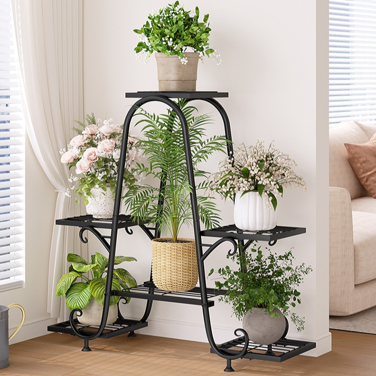 Estante de plantas de múltiples niveles para suelo