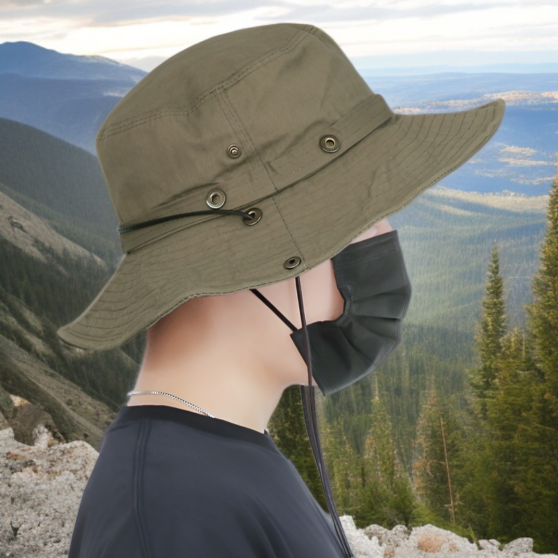  Gorro outdoor de verano, secado rápido, apto para usar con gafas de sol