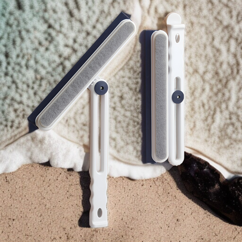 日本のガラス掃除用工芸品 家庭用 浴室 ガラススクレーパー 窓 両面ワイパー 掃除 掃除ツール