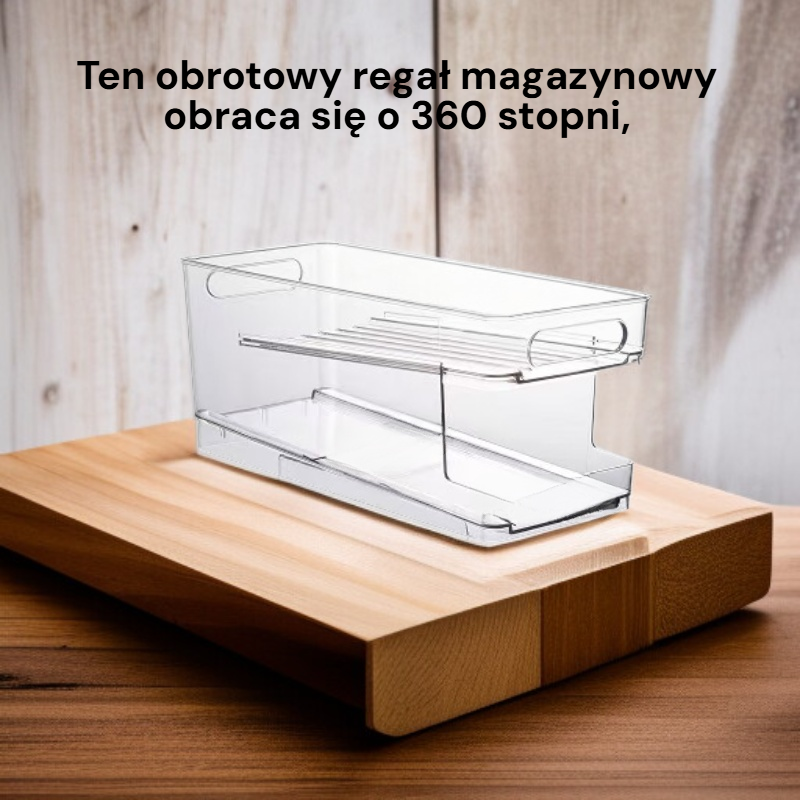 Obrotowy regał do przechowywania