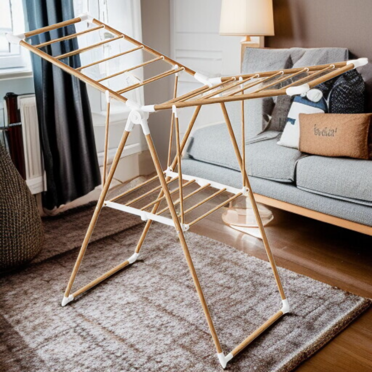 가정용 접이식 수건걸이 실내 건조대 아기 옷 베란다 이불 전용 행거