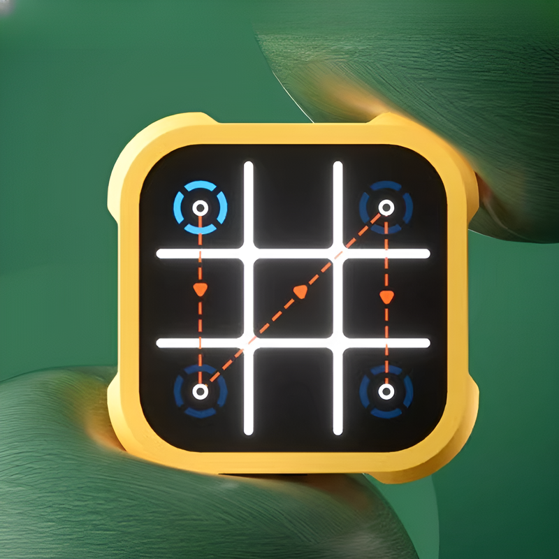 Juguete electrónico de tres en raya para mesa