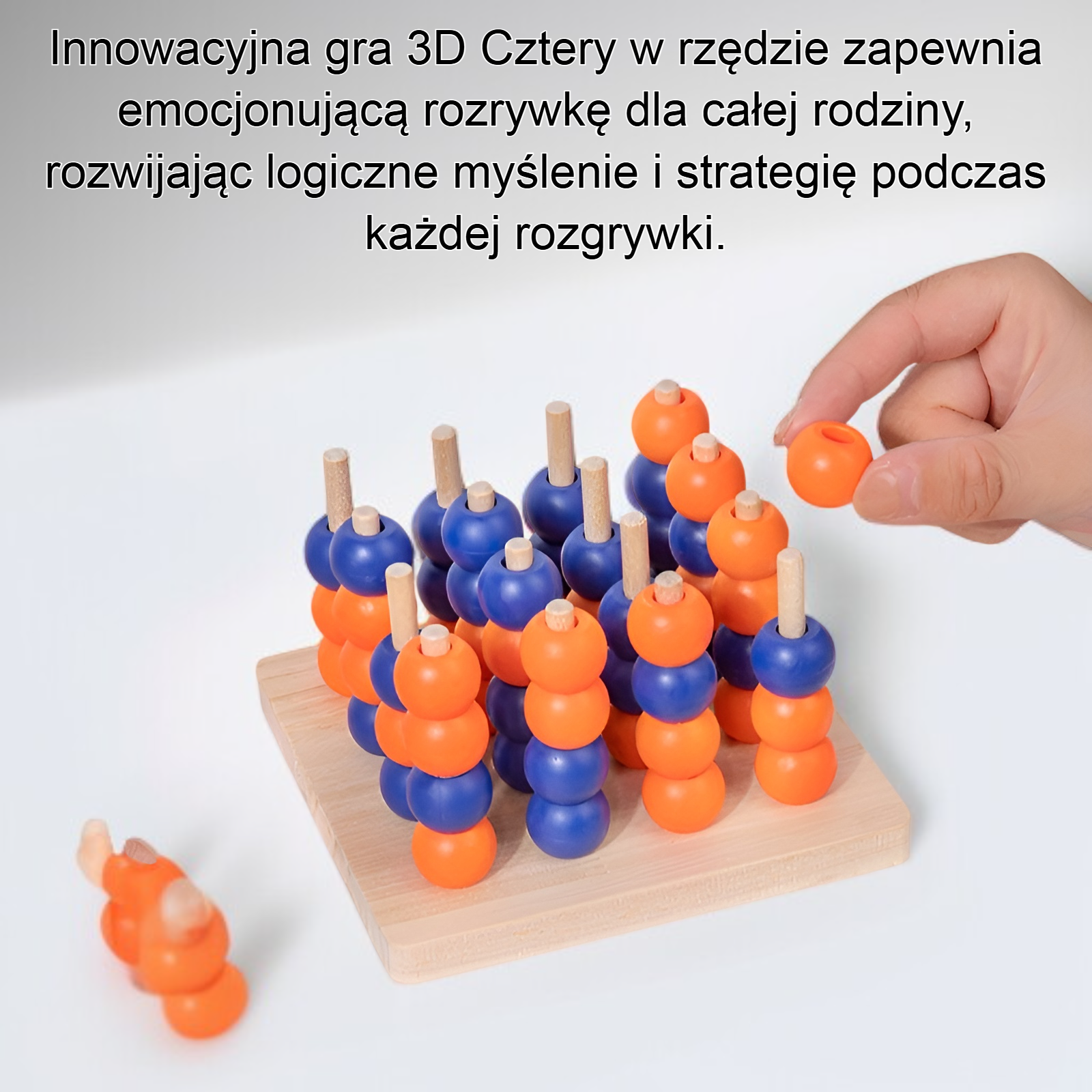 3D Cztery w rzędzie